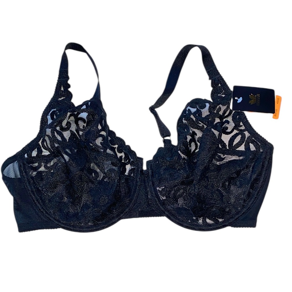 Wacoal Black Sheer Lace Bra